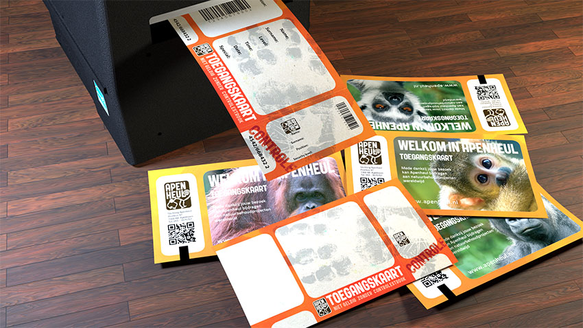 Impression carnet de tickets - ClicetPrint