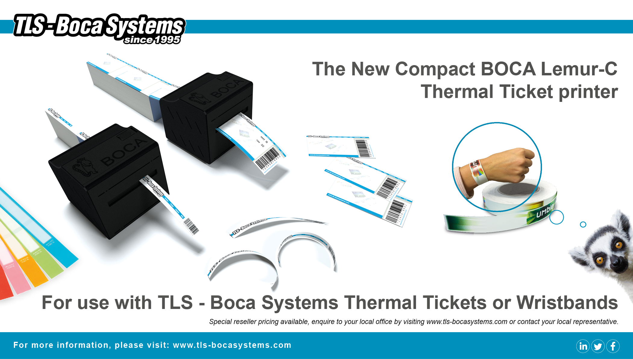 Blog Lemur C With Boca Wristbands Or Tickets Boca Printers Thermal Tickets And Wristbands 6387